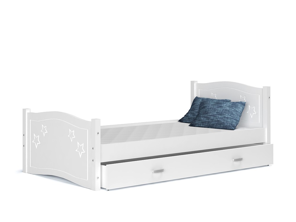 Struttura Letto Singolo Con Cassetti.Letto Singolo Margherita 160x80 Con Cassetto Letti 160x80 Cm