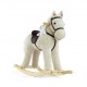 Cavallo a dondolo Pony beige